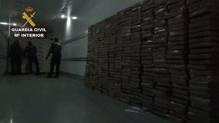 La Guardia Civil de Salamanca se incauta de 1.335 kilogramos de hachís 