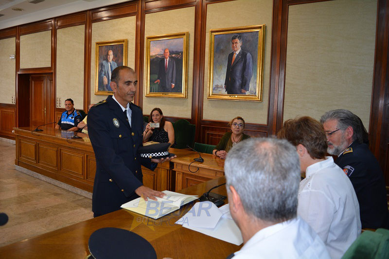 Rafael Tomás Martín Alonso nuevo Oficial de la Policía Local de Béjar