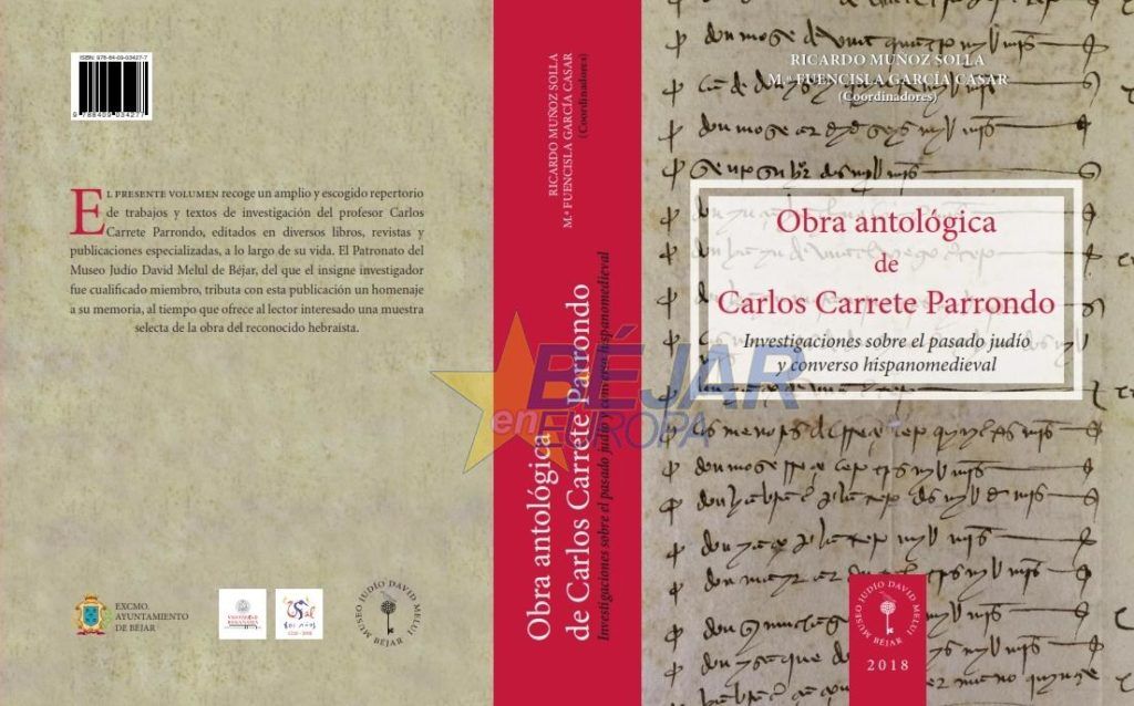 El Museo Judío de Béjar homenajea al profesor Carlos Carrete con una antología