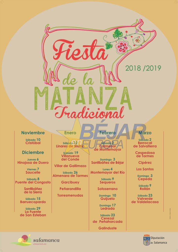 Presentado el cartel de los municipios participantes en la III Fiesta de la Matanza Tradicional