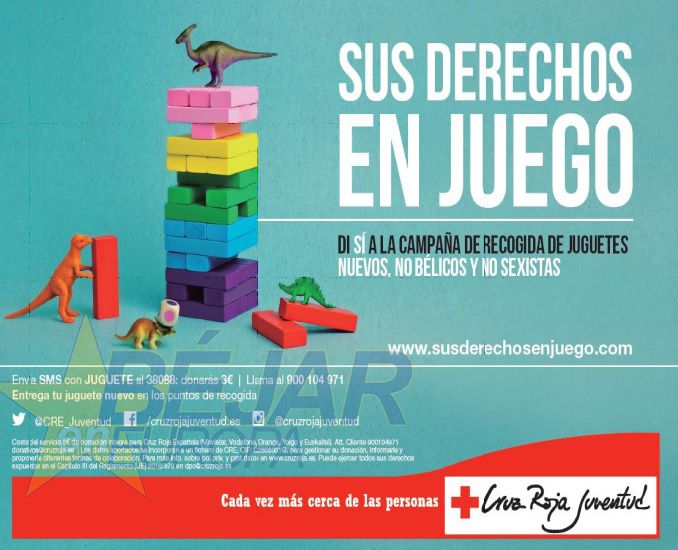 Cruz Roja presenta campaña de juguetes 2018 'Sus Derechos
