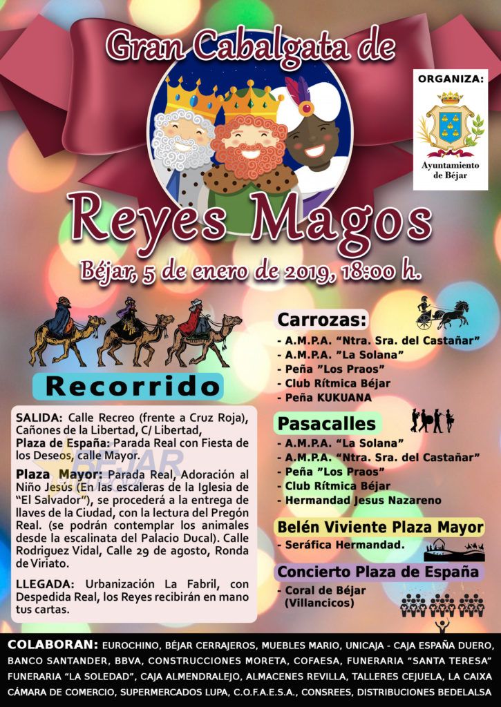 Cartel Cabalgata Reyes 2019