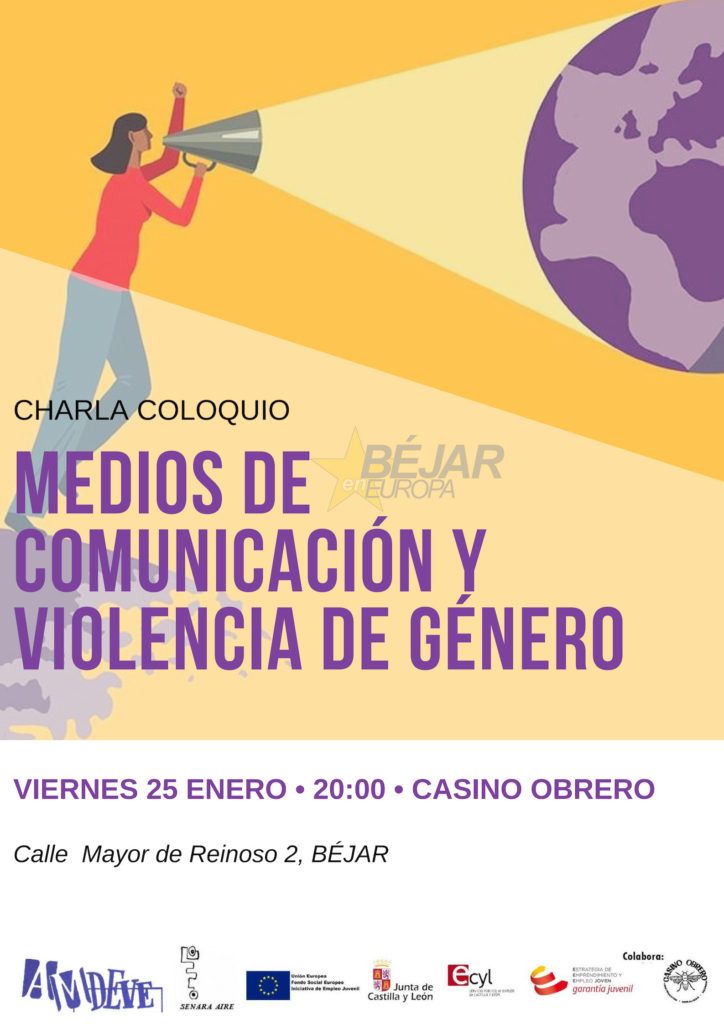 Amdeve organiza una conferencia titulada "Medios de comunicación y violencia de género"