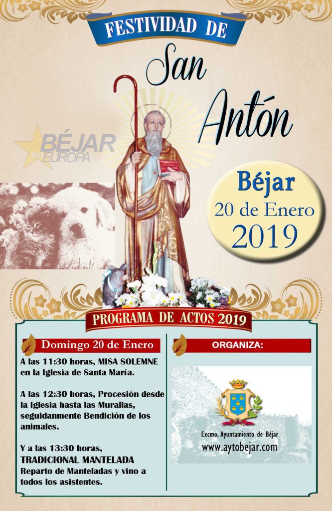 Cartel San Antón 2019