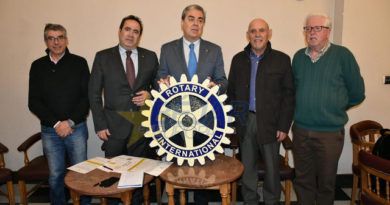 El club rotario bejarano presentó ayer el programa de actos de la concesión de su XIV Premio Servir