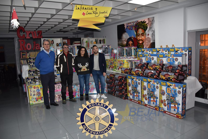 Entrega de juguetes festival de Navidad Rotary Club de Béjar