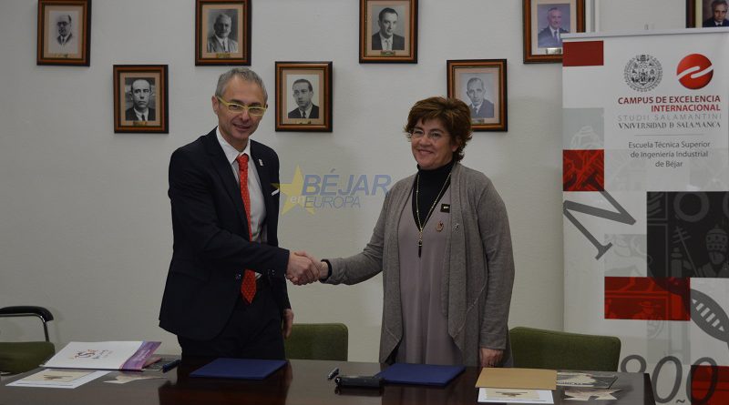 La Usal y el AytoBejar firman un convenio de colaboración e inauguran una exposición sobre las relaciones de Unamuno con la ciudad de Béjar