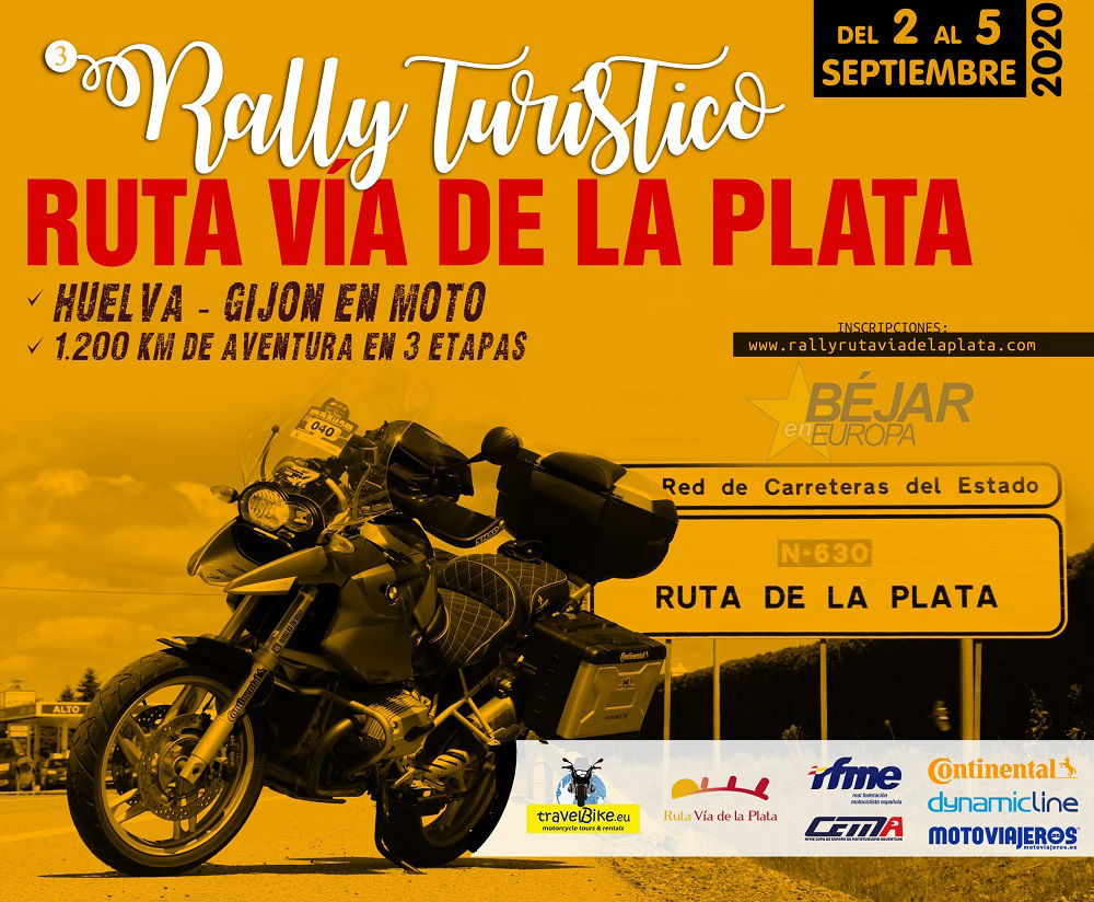 El Rally Turístico en Moto Ruta Vía de la Plata parará en Béjar