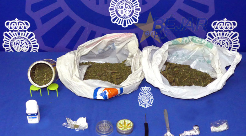 Detenido un joven con cocaína y 500 gramos de marihuana