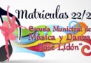 Abierto el periodo de matrícula en la Escuela Municipal de Música y Danza José Lidón