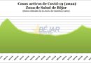GRÁFICOS | Continúan bajando los casos activos (469), aunque se registra un fallecido más (145) en la Zona de Salud de Béjar