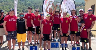 Los corredores del CDE La Covatilla consiguen 9 podios en los campeonatos de Alpino en Línea disputados en Béjar