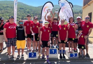 Los corredores del CDE La Covatilla consiguen 9 podios en los campeonatos de Alpino en Línea disputados en Béjar