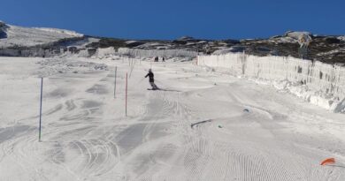 Comenzó la actividad de la Escuela Deportiva Municipal de Esquí Alpino