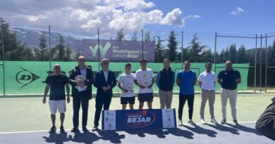 Jinpeng Tang y Sofía Fernández-Figueras ganan el I Open ITF Junior de Tenis Ciudad de Béjar