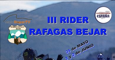 III Rider Ráfagas Béjar