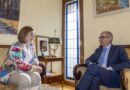 Iglesias recibe a la subdelegada del Gobierno de Salamanca