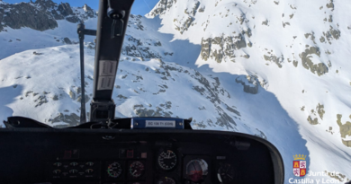 Rescate crítico de un escalador en la Sierra de Béjar