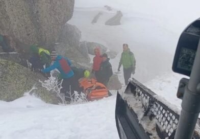 Rescate terrestre en Hoya Moros tras un grave accidente de montaña