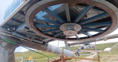 IMÁGENES | Los trabajos en el telesilla de La Covatilla avanzan a buen ritmo