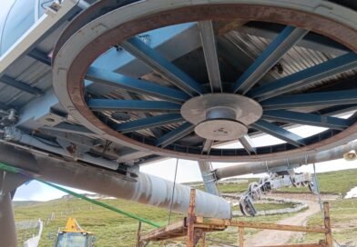 IMÁGENES | Los trabajos en el telesilla de La Covatilla avanzan a buen ritmo