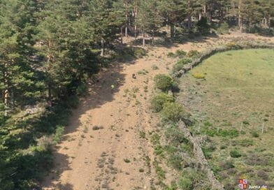 Un helicóptero rescata a un senderista desorientado en El Travieso