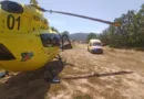 El Grupo de Rescate auxilia a un joven herido tras una caída en el Chorro de Las Batuecas