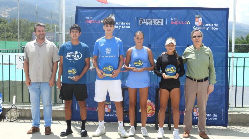 Melany Esteban y Sacha Bouillard conquistan el III Torneo Internacional Junior de Tenis