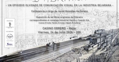 El arte industrial de D’Abraira resucita en Béjar El arte industrial de D’Abraira resucita en Béjar