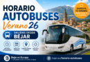 <em>Béjar en Europa</em> unifica todos los horarios de autobús para el verano