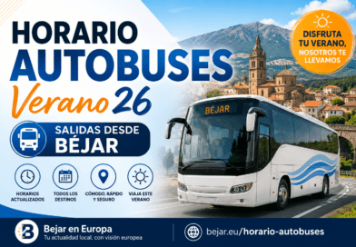 <em>Béjar en Europa</em> unifica todos los horarios de autobús para el verano