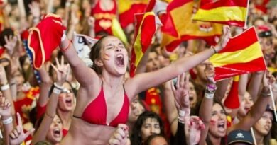 <em>Fan Zone</em> en La Corredera para la semifinal entre España y Francia