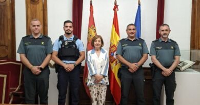 La Gendarmería francesa se despliega en Béjar para blindar la seguridad de los peregrinos