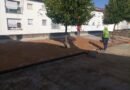 La renovación de la plaza Leandro Cascón entra en su recta final