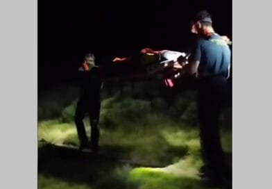 El GREIM rescata a una escaladora herida en la Sierra de Béjar durante la noche