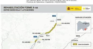 Transportes formaliza por 9,8 millones la rehabilitación estructural de la A-66 entre Sorihuela y Cáceres
