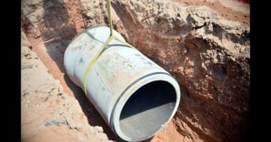 Los Pinos contará con 500 metros de nueva tubería para el abastecimiento de agua