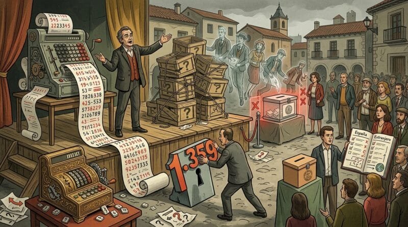 Editorial 538 | La aritmética creativa y el voto fantasma en Béjar