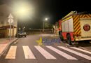 IMÁGENES | Un fuego en La Antigua moviliza a bomberos y policía en Béjar