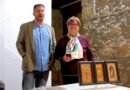 ÍMAGENES | Donado a Béjar un retablo inédito del escritor Blázquez de Pedro