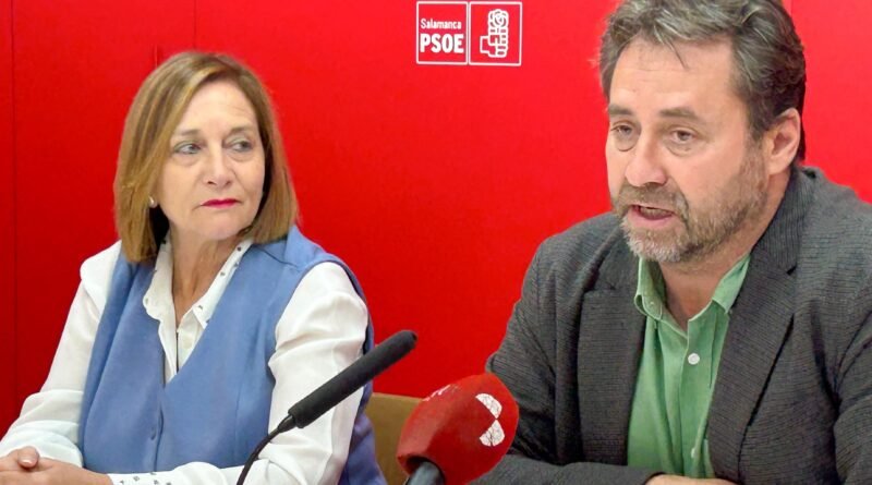 Cámara (PSOE) destaca el peso de las pensiones en Salamanca, con 109 millones de euros al mes