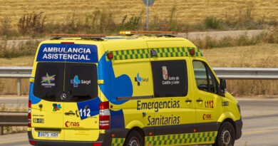 Fallece un motorista de 65 años en La Calzada de Béjar