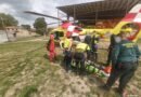 CEPEDA | Evacuado en helicóptero un hombre tras sufrir la picadura de un insecto